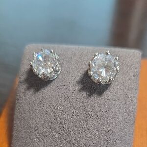 Sterling Silver Cubic Zirconia Earrings